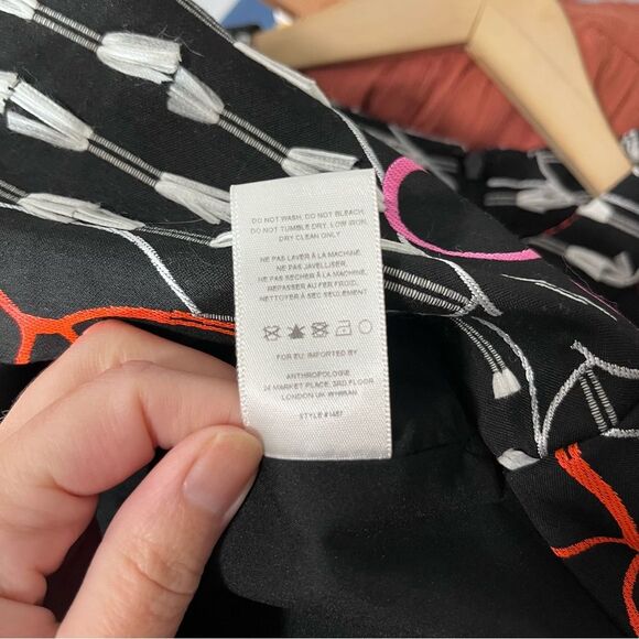 Anthropologie Hutch Stacy Sunglass Mini Shift Dress Retro M - Picture 11 of 11